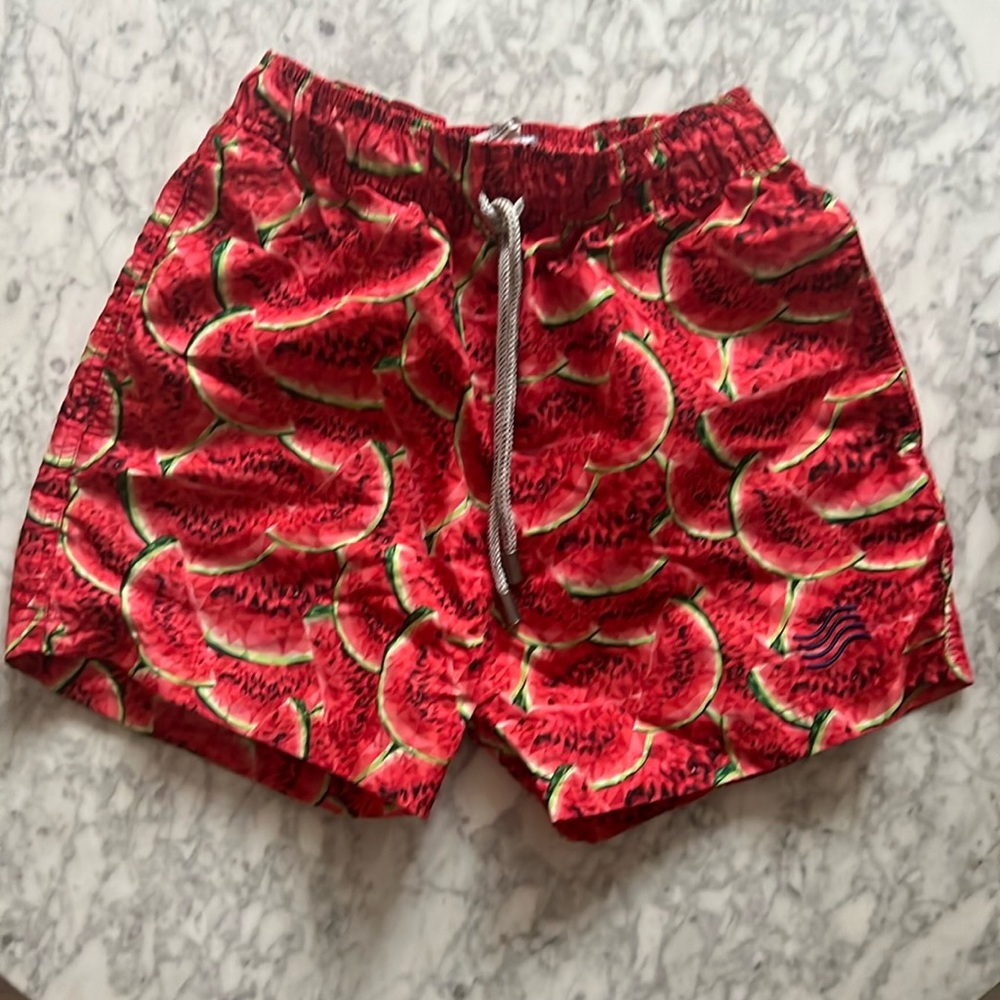 Swim trunks w/ 🍉 Watermelon design